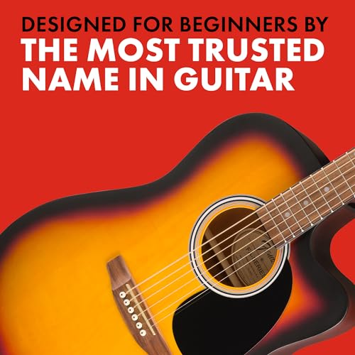 Acoustic Electric Guitar with Built-in Tuner and Tone Controls H2979