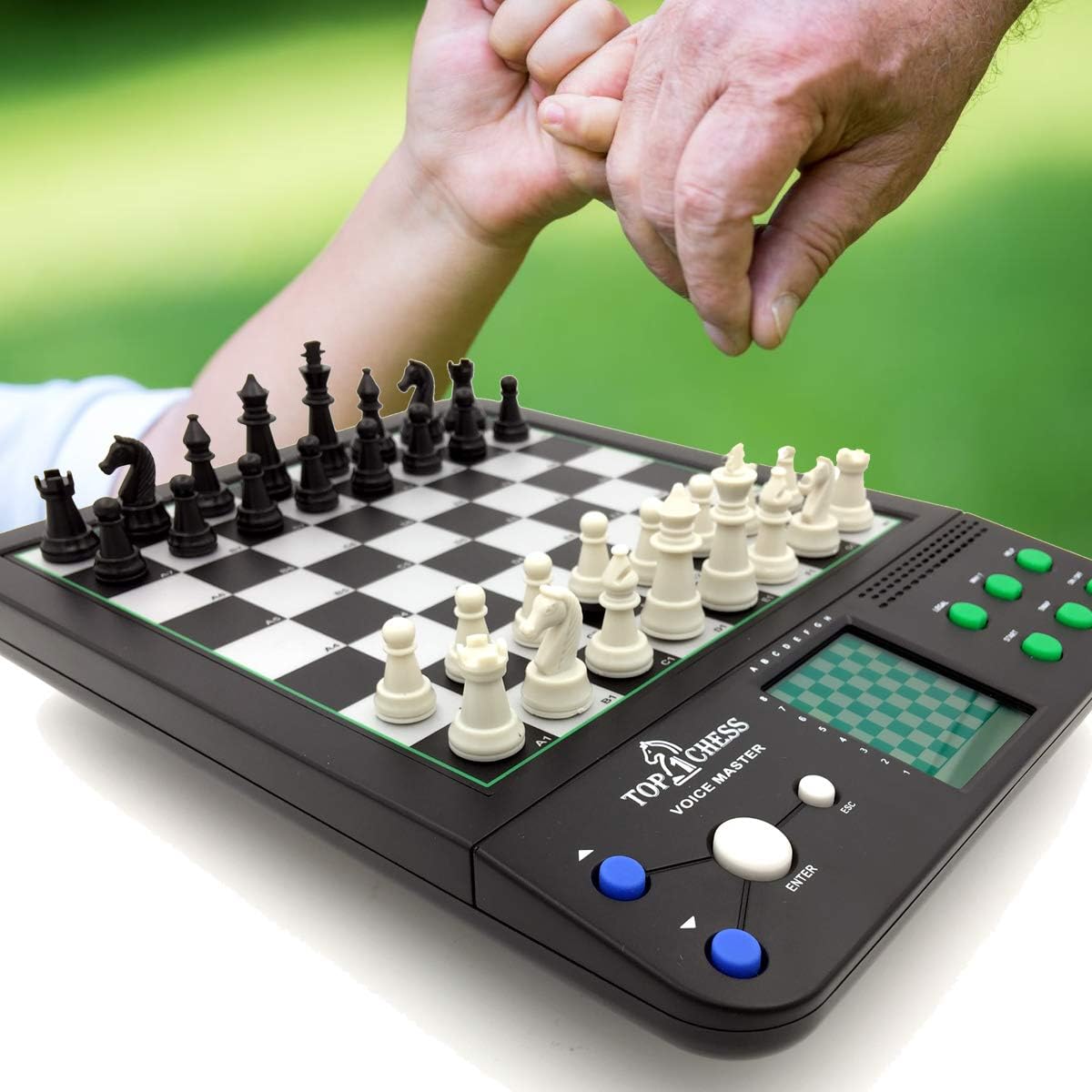Electronic Voice Chess Academy 8 in 1 Computer Teaching System J297
