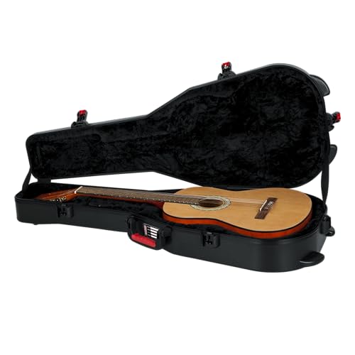 Molded Flight Case for Strat/Tele Style Electric Guitars with TSA Locking Latch U665