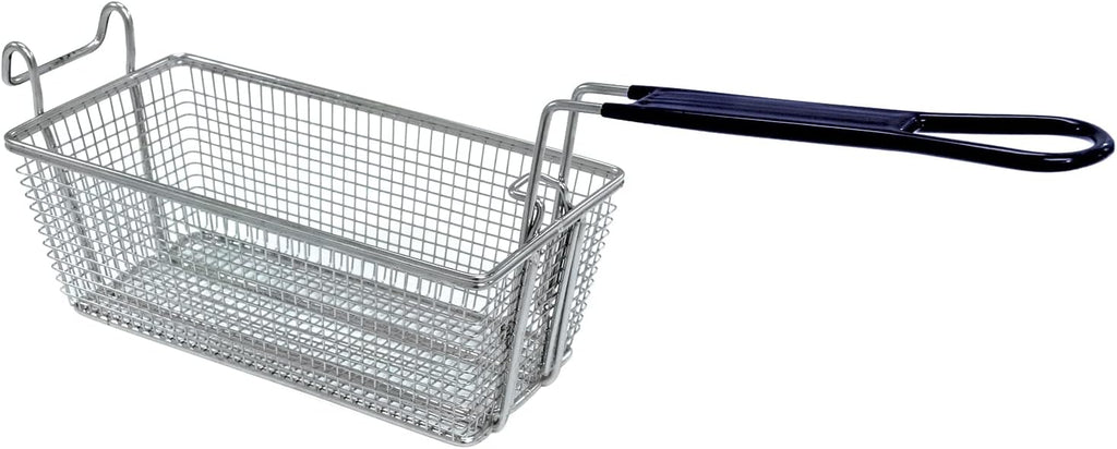 Bayou Classic 700-186 Fry Basket For 4-gal Stainless Bayou Fryer Features Cool Touch Handle Wire Mesh Basket Perfect For Frying Fish Shrimp Chicken Onion Rings Hushpuppies and Fries