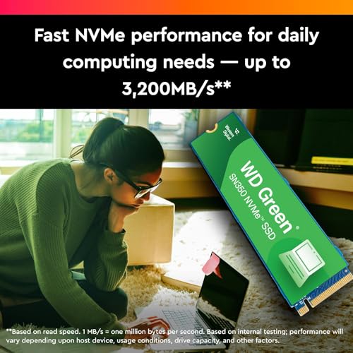 NVMe Internal SSD 500GB - Gen3 PCIe M.2 2280 I619944