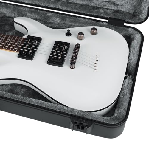 Molded Flight Case for Strat/Tele Style Electric Guitars with TSA Locking Latch U665
