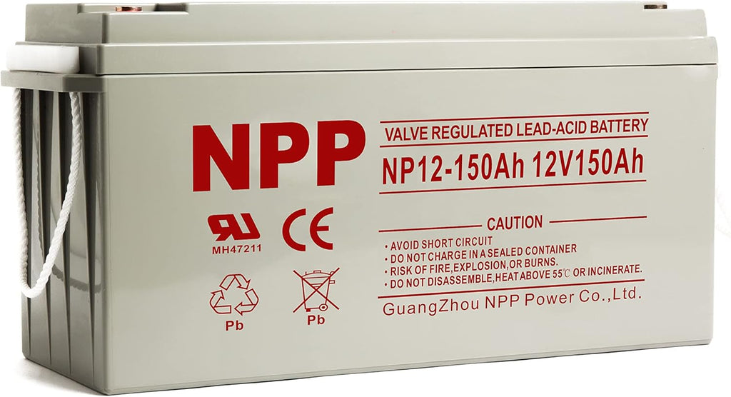 12V 100Ah AGM Rechargeable Battery, Deep Cycle for RV, Marine, and Off-Grid P98068