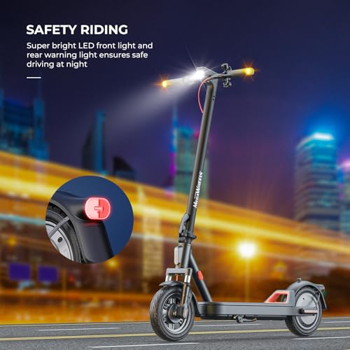 Electric Scooter for Adults, Long Range, Dual Suspension D190