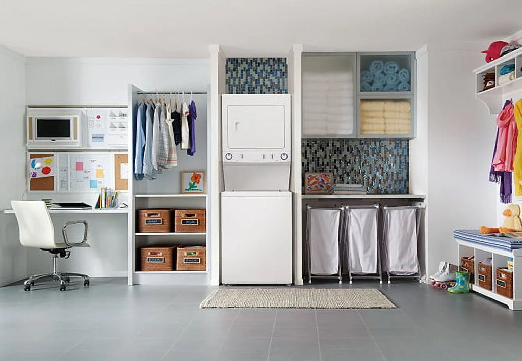Electric Washer Dryer Laundry Center G89301