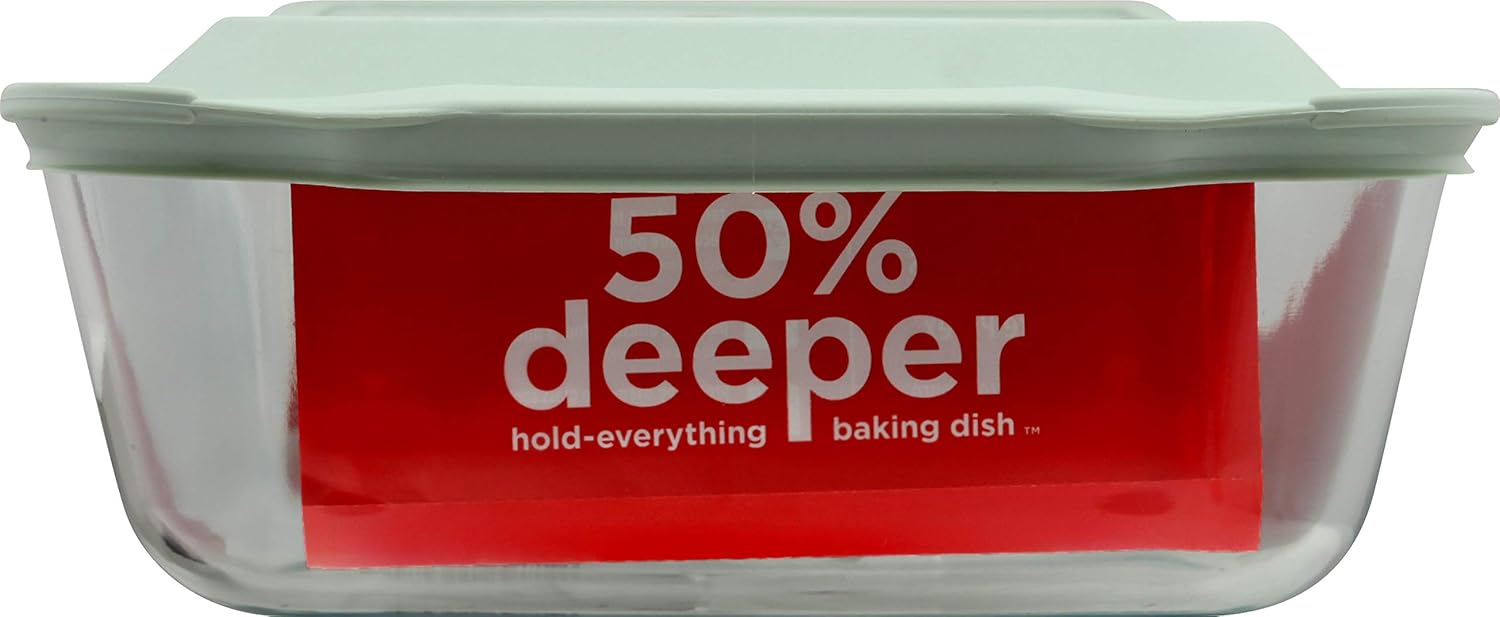 Deep 9x13 Baking Dish with Lid S5796