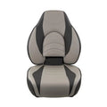 Springfield 1780238 Deluxe Fish Pro High Back Seat - Charcoal/Grey