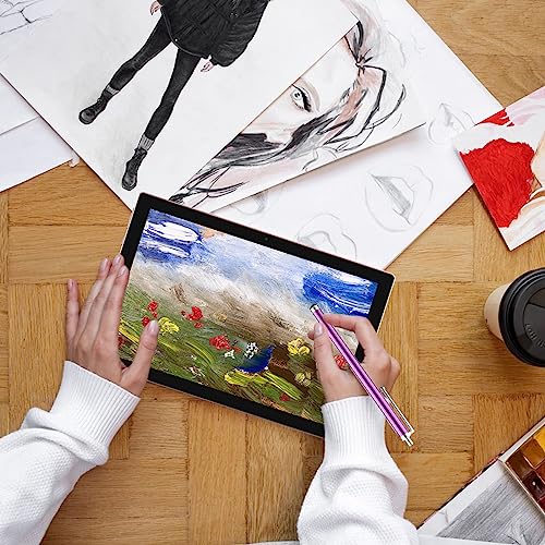 10 inch 2 in 1 Tablet with Keyboard Mouse Case Stylus, 8GB+64GB, IPS Touch Screen G53405