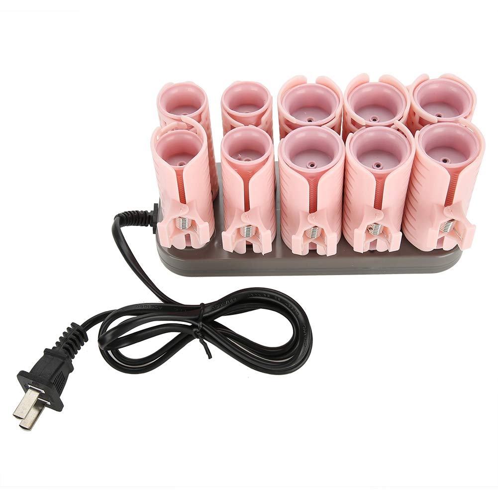 Compact Hot Rollers for On-the-Go Styling, 10Pcs Electric Hair Curlers D50352