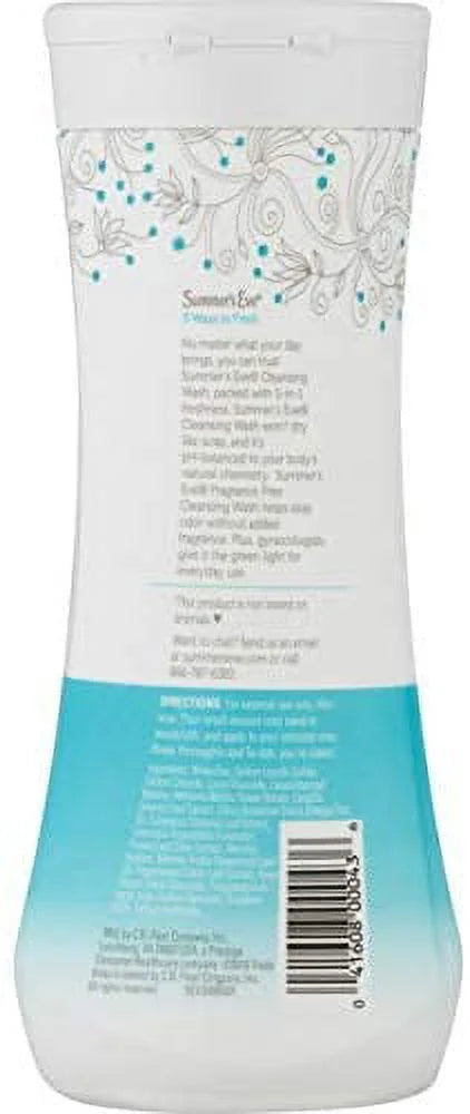 Fragrance Free Cleansing Wash, 15 Fl Oz, Pack of 3 A301