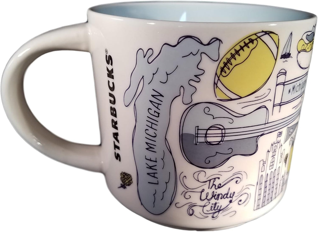 Chicago Been There Series Ceramic Coffee Mug, 14 oz Z80369