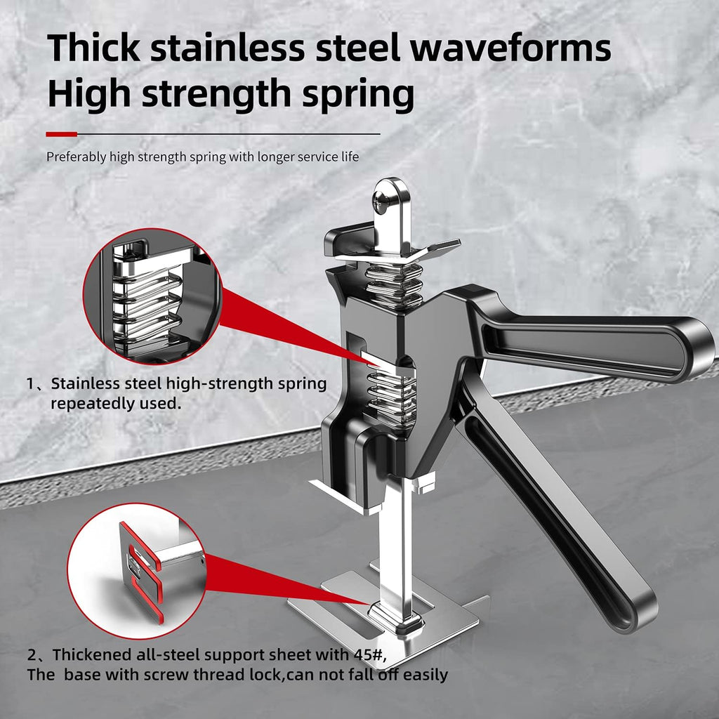 Door Panel Lifting Jack 2-Pack, Drywall Lift up to 308 lb, Height Adjuster K599016