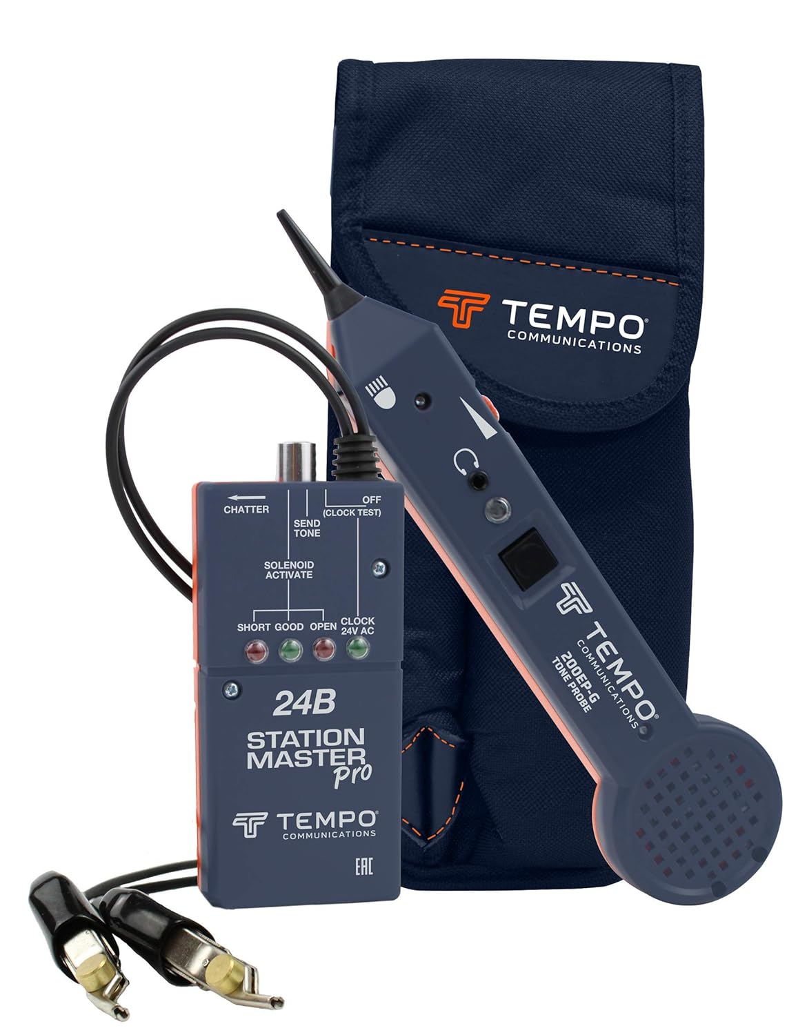 Tempo Communications 24BK Irrigation Tester Kit - Professional Grade, Activate Solenoids, Identify Wires, Test Sprinkler Valves (Latest Model)