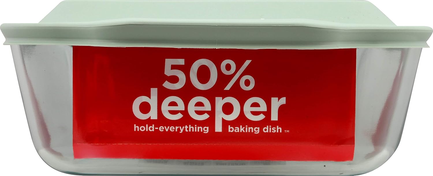 Deep 9x13 Baking Dish with Lid S5796