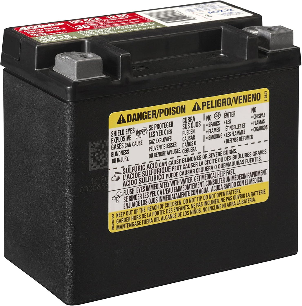 AGM JIS 12BS Automotive Battery H391