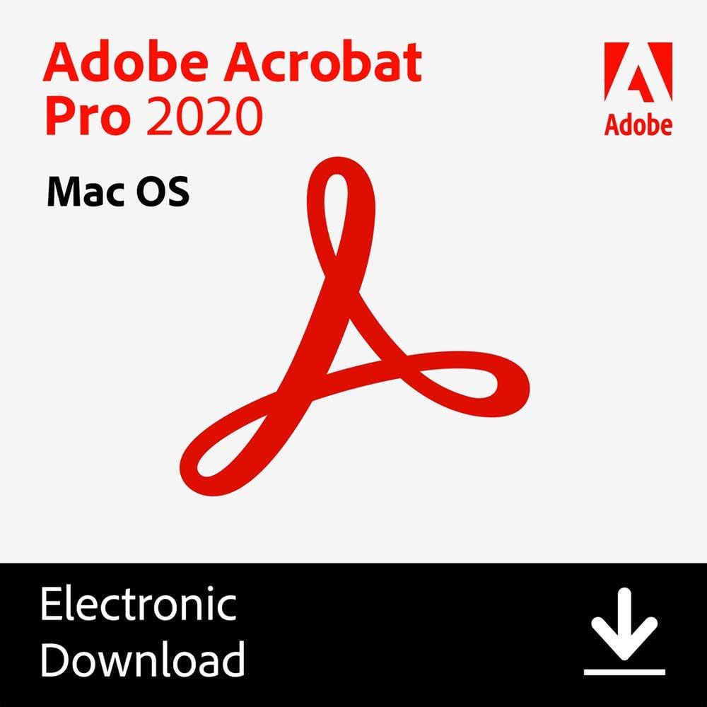Acrobat Pro 2020 Student & Teacher Edition PC Code T862