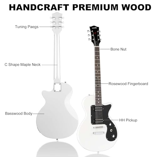39 Inch Electric Guitar Kit with Amplifier and Accessories U41992