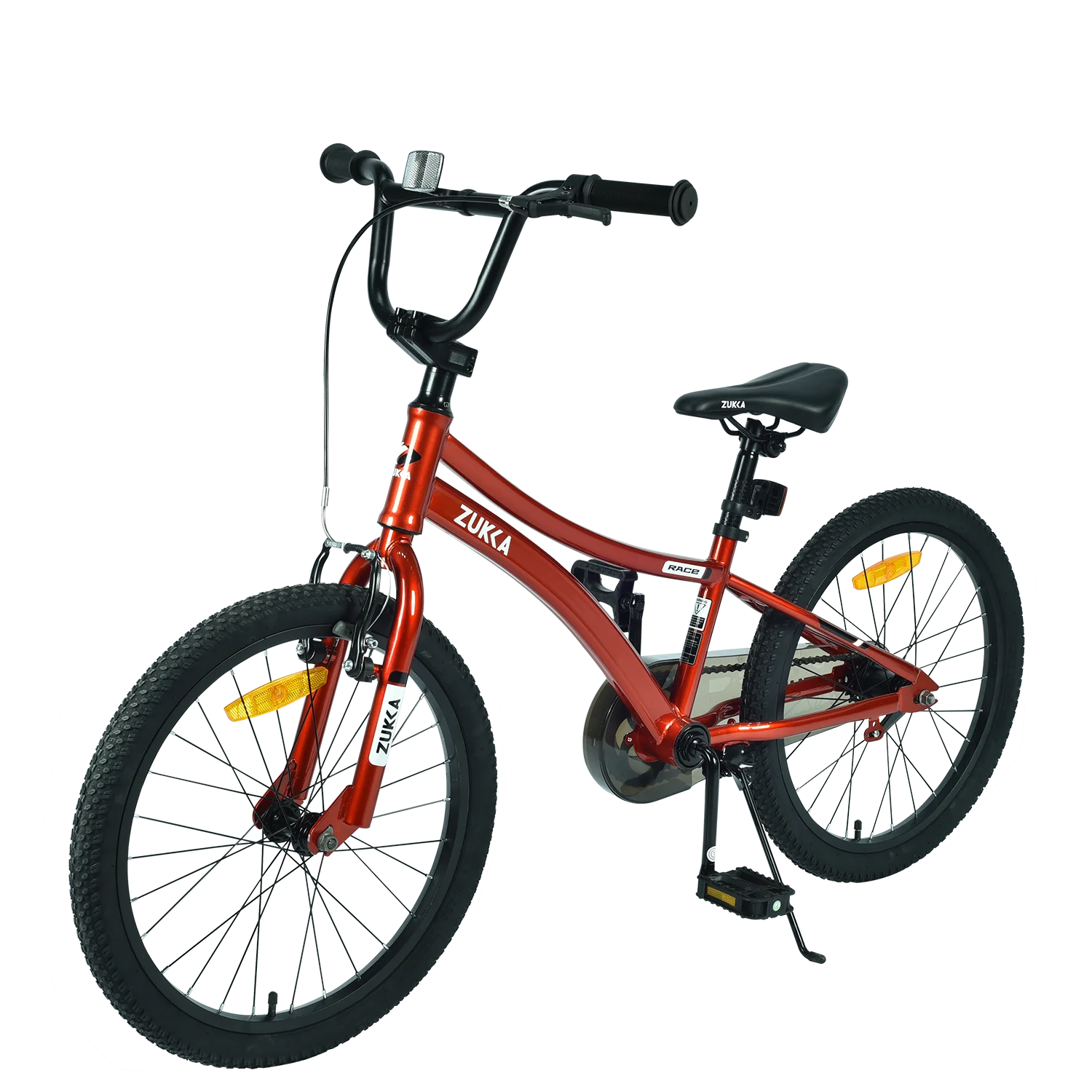 20 Inch Boys Bike for Kids Ages 7-10, Single Speed, Steel Frame, Red E439