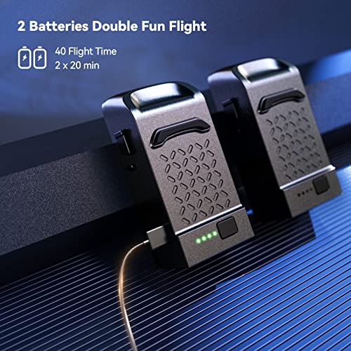 Drone with Camera 4K, Under 249g, 60 Mins Flight, GPS Auto Return, Foldable L67560