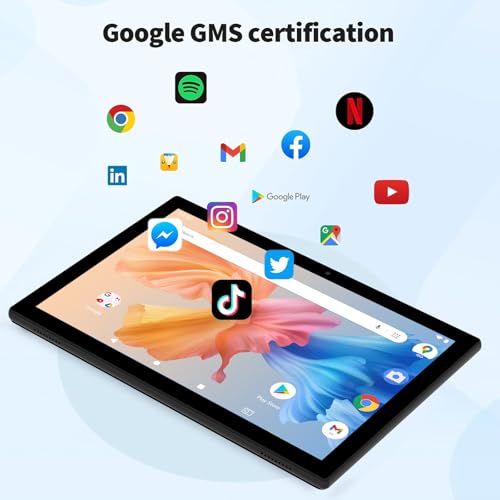 10 Inch Android 14 Tablet with Keyboard, 8GB RAM, 64GB Storage H38978
