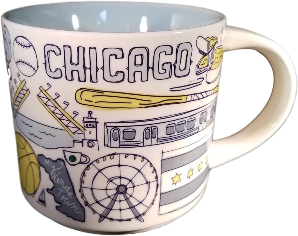 Chicago Been There Series Ceramic Coffee Mug, 14 oz Z80369
