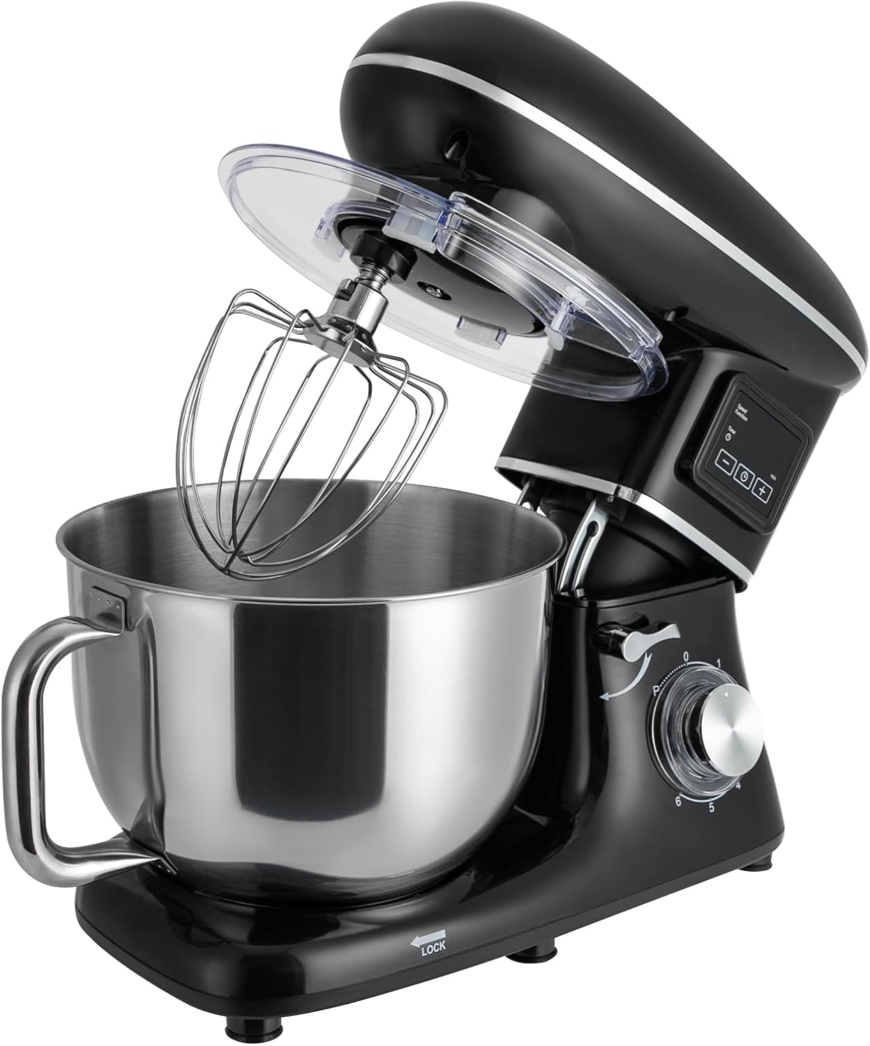 6.5QT Stand Mixer, 1350W 6 Speed Tilt-Head, Electric Kitchen Mixer F361698