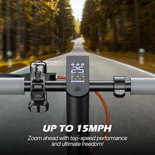 Electric Scooter for Adults, Long Range, Dual Suspension D190