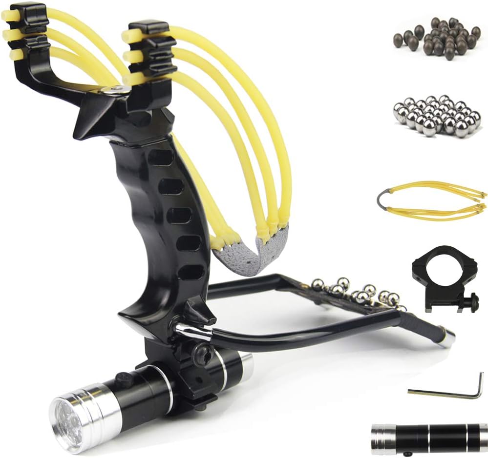 Wrist Slingshot with Heavy Duty Launching Bands I2521