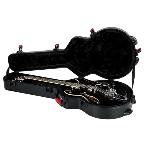 Molded Flight Case for Strat/Tele Style Electric Guitars with TSA Locking Latch U665