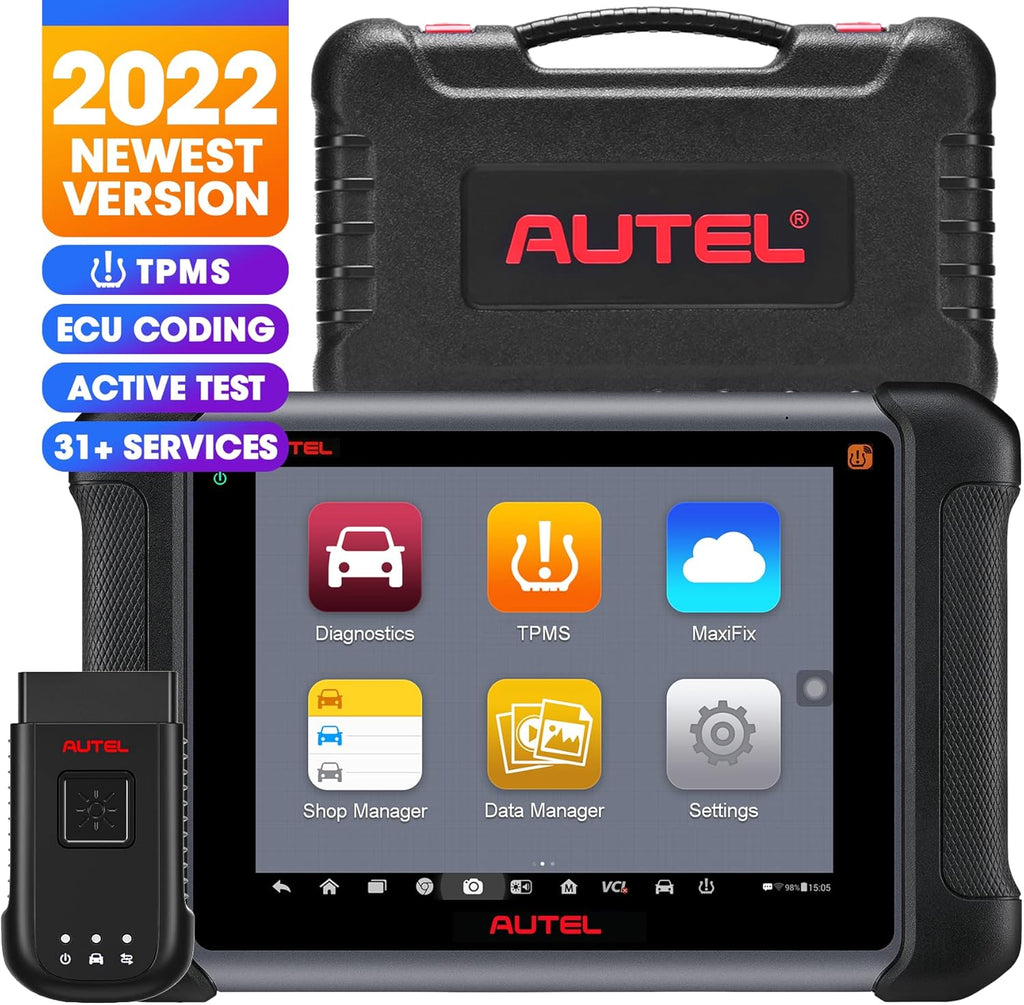 Autel MaxiPRO MP808TS, Full TPMS Service Diagnostic Scanner with 30+ Special Functions and Wireless BT Y8712