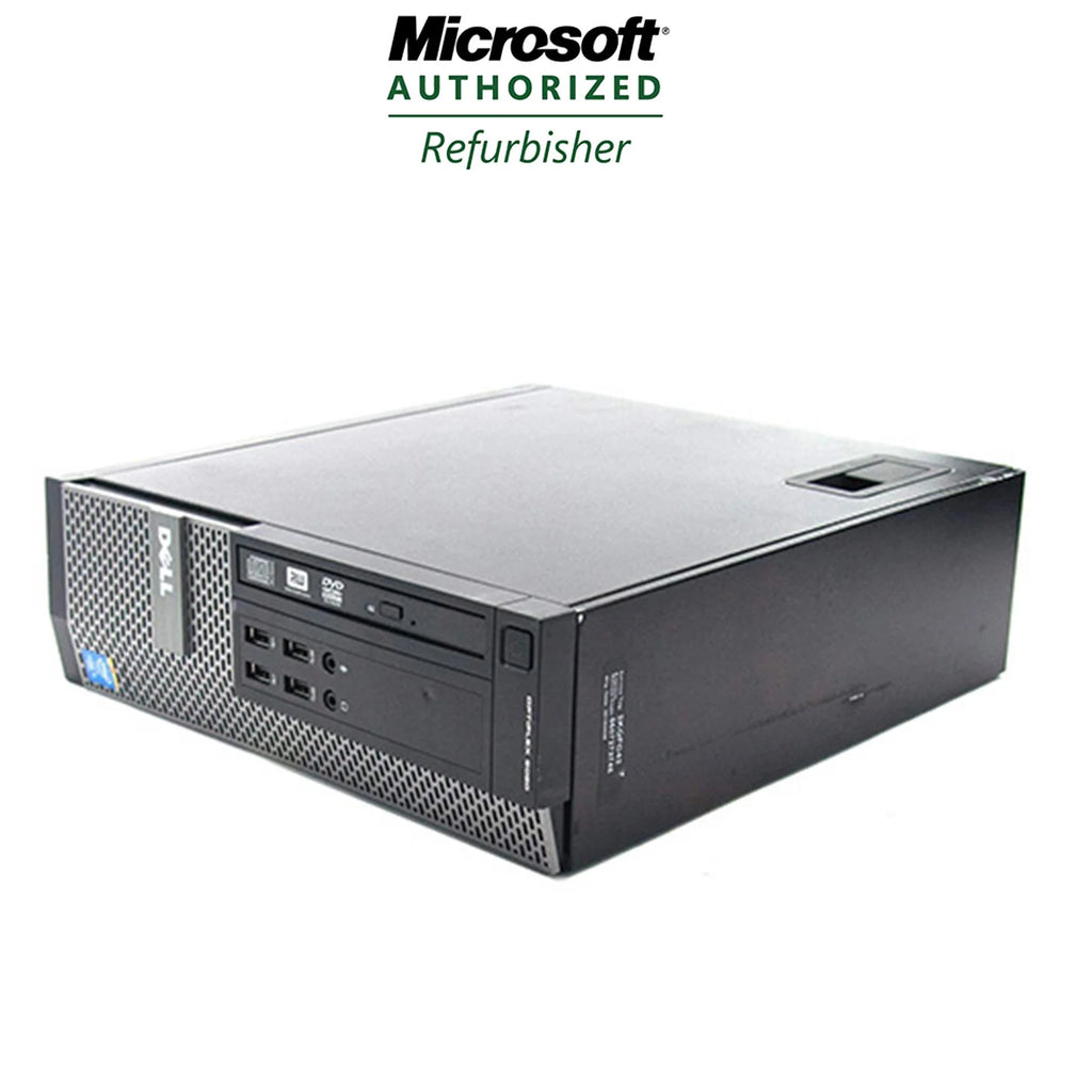 Used Desktop Computer PC, Intel Core i5 Quad-Core, 8GB RAM, 1TB, Dual Monitor Bundle J930