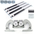 Universal Lambo Door Bolt Kit Bolt On Vertical Doors Hinge Kit Adjustable 90 Degree Door Bolt Kit Fit for Most Cars Vertical Lambo Door Conversion Kit