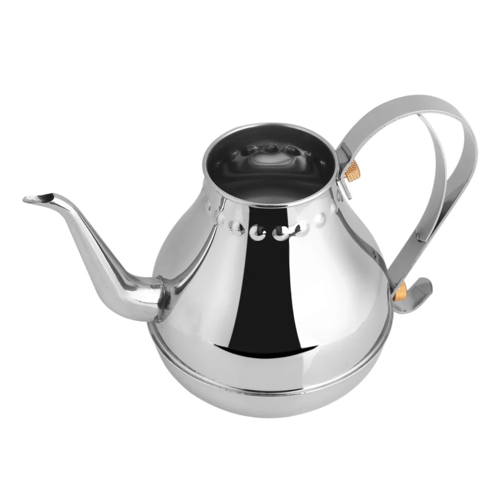 Stainless Steel Gooseneck Pour-Over Coffee Kettle 1.2L I342