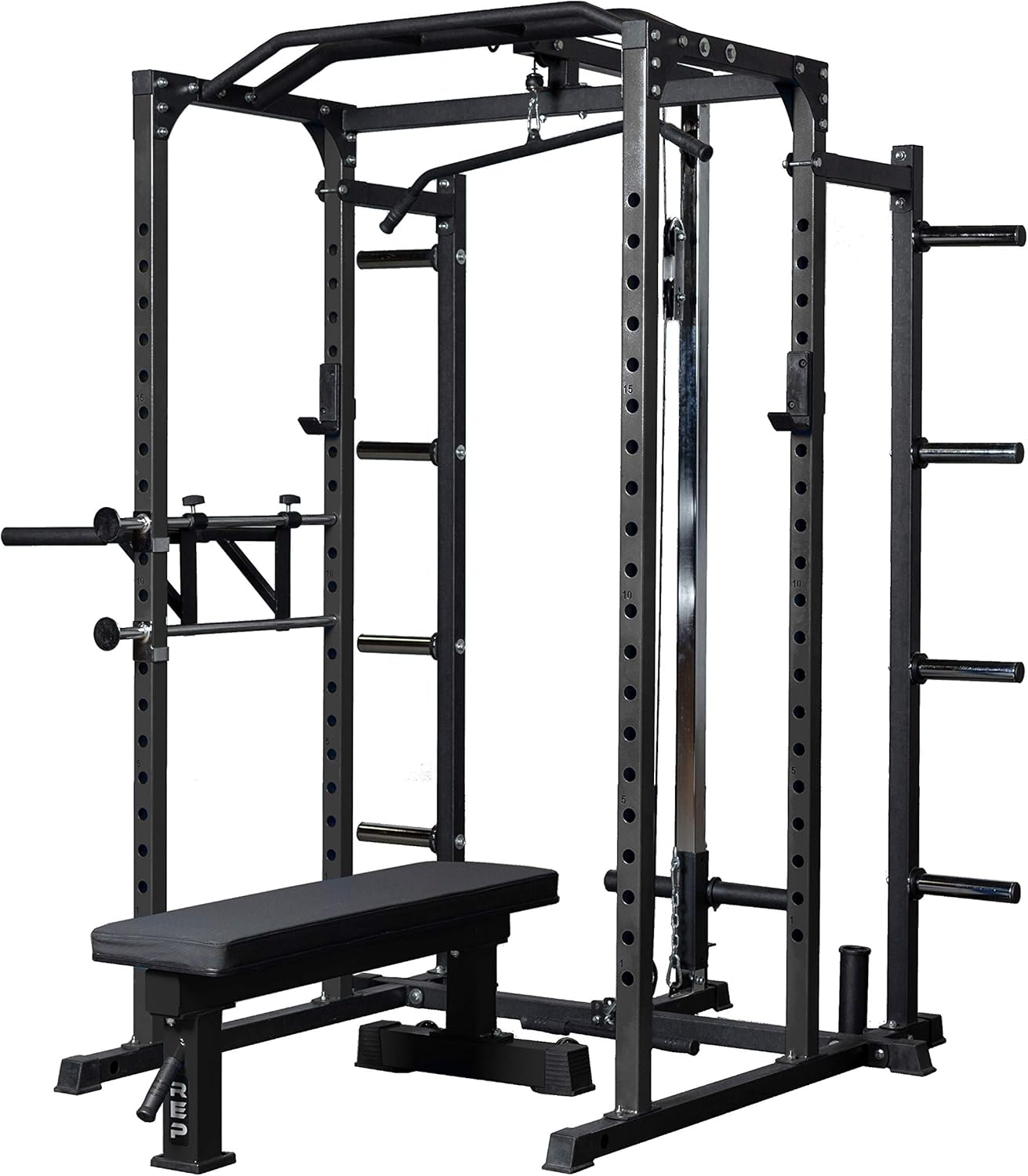 Power Rack 1000 lbs Rated Lifting Cage for Weight Training W82885