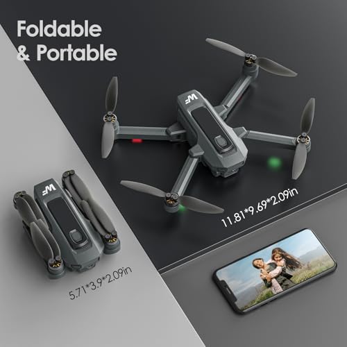 Drone with Camera for Kids 1080P FPV Foldable Quadcopter with 5G Transmission D5783