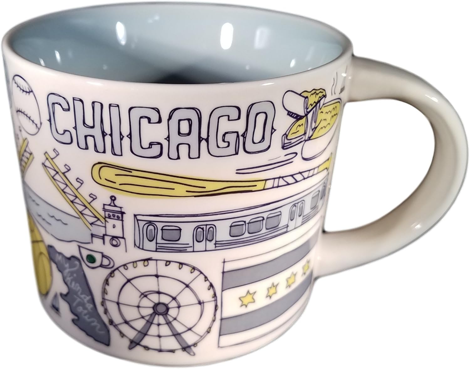 Chicago Been There Series Ceramic Coffee Mug, 14 oz Z80369