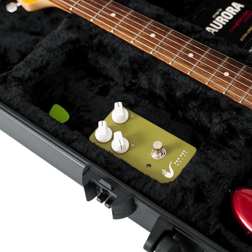 Molded Flight Case for Strat/Tele Style Electric Guitars with TSA Locking Latch U665