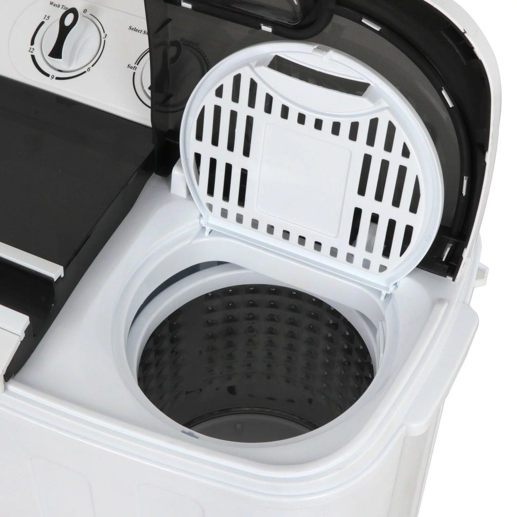 Portable Twin Tub Washer 13Lbs with Spin Cycle B495