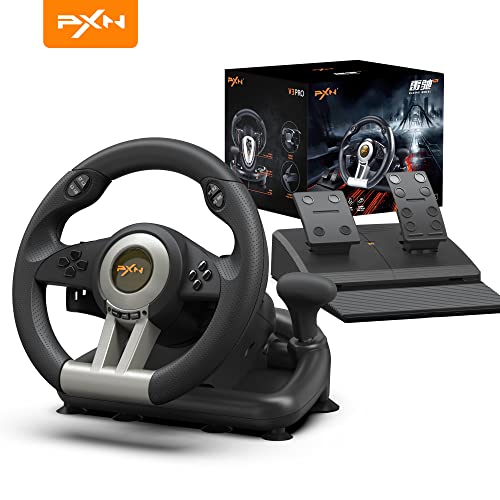 Racing Wheel for PC, PS4, PS3, Xbox Series X|S, Xbox One with Pedal O672481
