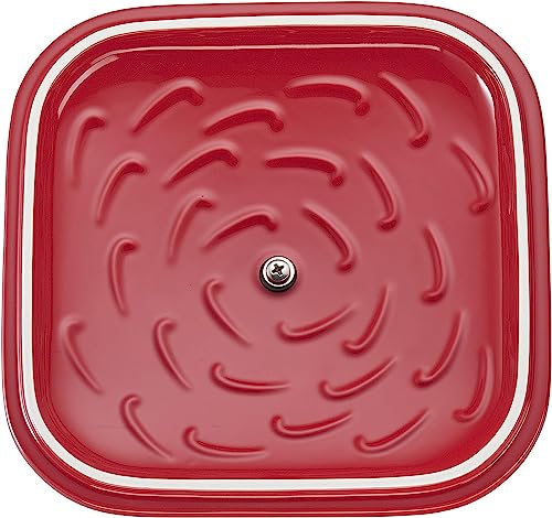 Ceramic Square Covered Baking Dish, 9x9-inch A798639