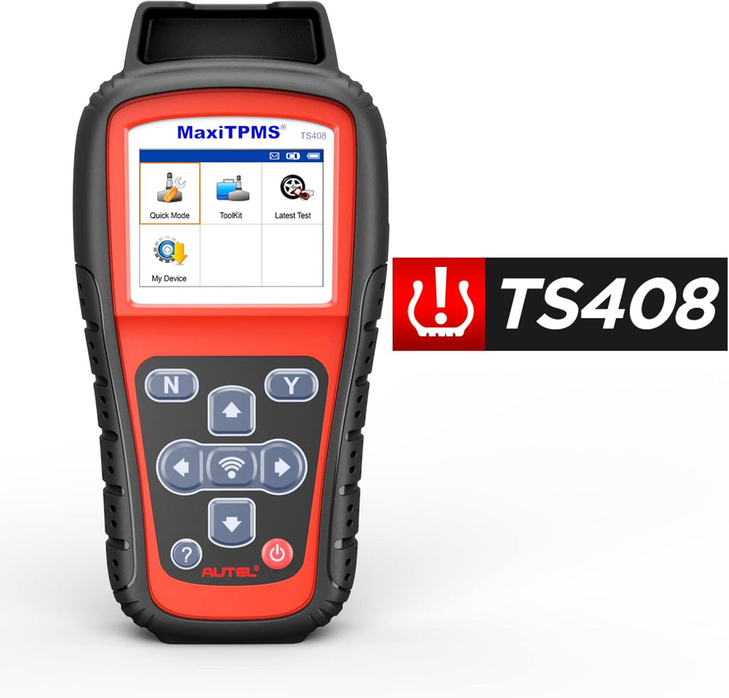 Autel TPMS Relearn Tool TS408, 2022 Upgraded of Autel MaxiTPMS TS401, Tire Pressure Monitor Sensor Programming and Rest Tool for All Cars, TPMS Reset, Sensor Activation, Program for Autel MX-Sensors