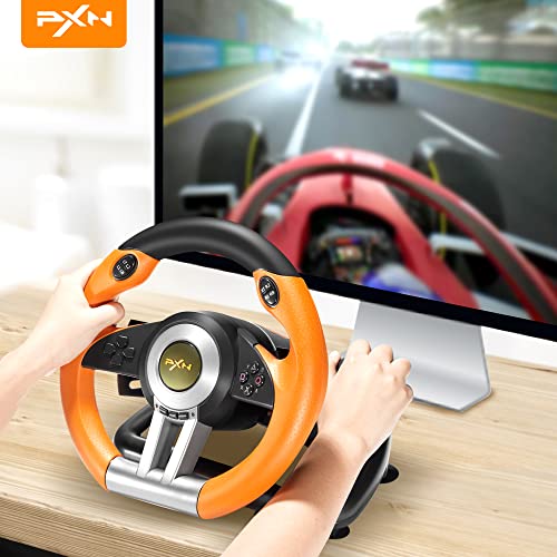 Racing Wheel for PC, PS4, PS3, Xbox Series X|S, Xbox One with Pedal O672481