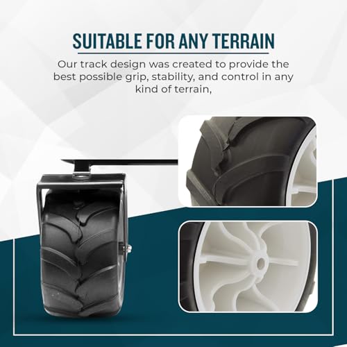 Heavy Duty Solid Tire Wheel for All-Terrain Wagons & Garden Carts A64280