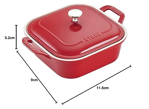 Ceramic Square Covered Baking Dish, 9x9-inch A798639