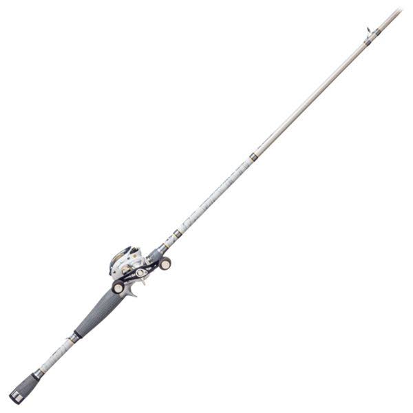 Bass Pro Shops Johnny Morris Carbonlite 2.0 Baitcast Combo - Aluminum