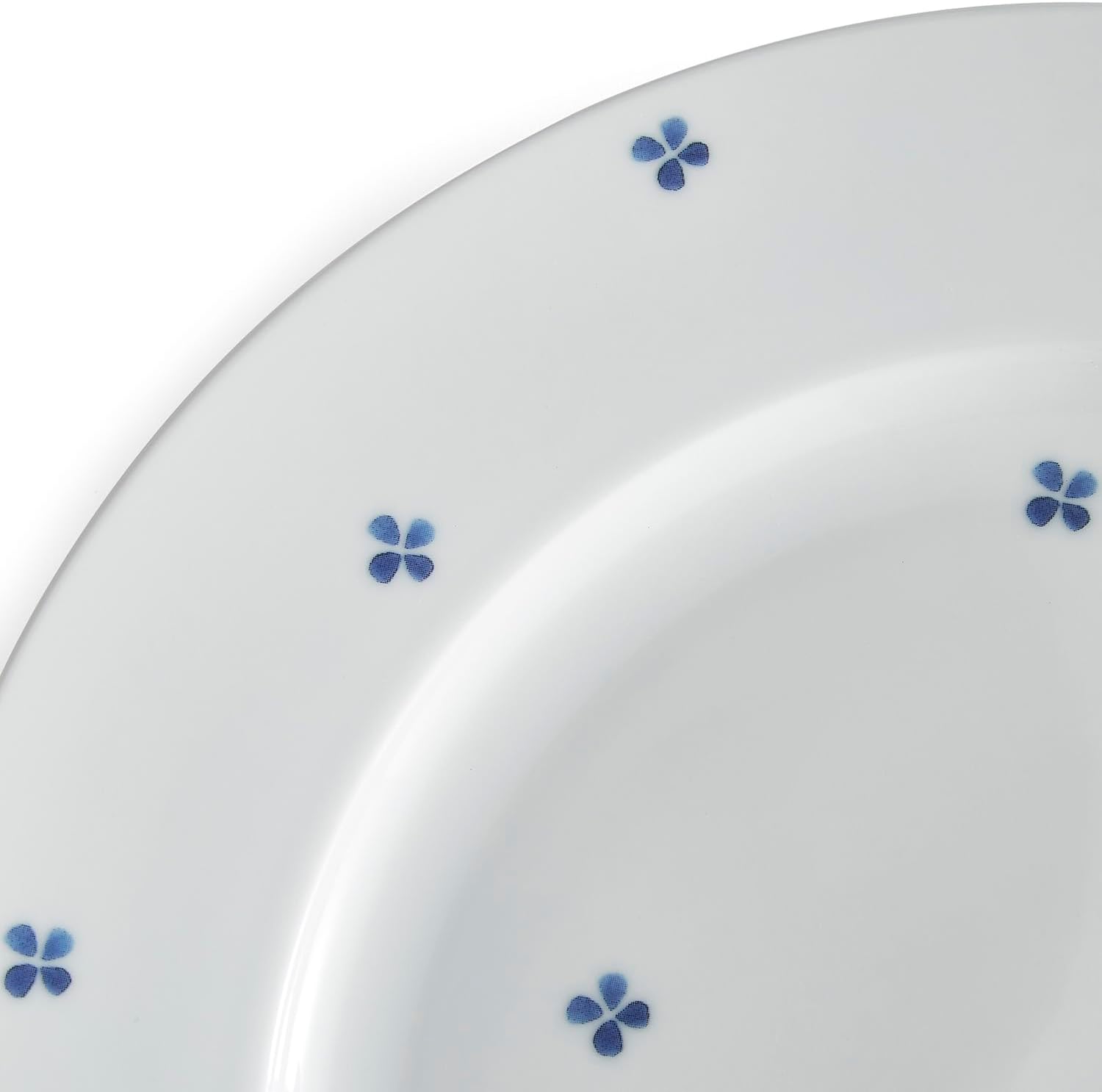 Blue Indigo Dinnerware Set 16 Piece Porcelain, Floral Design, Service for 4 M231528