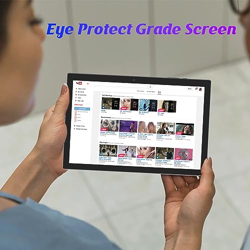 10 Inch Android 14 Tablet with Keyboard, 8GB RAM, 64GB Storage H38978
