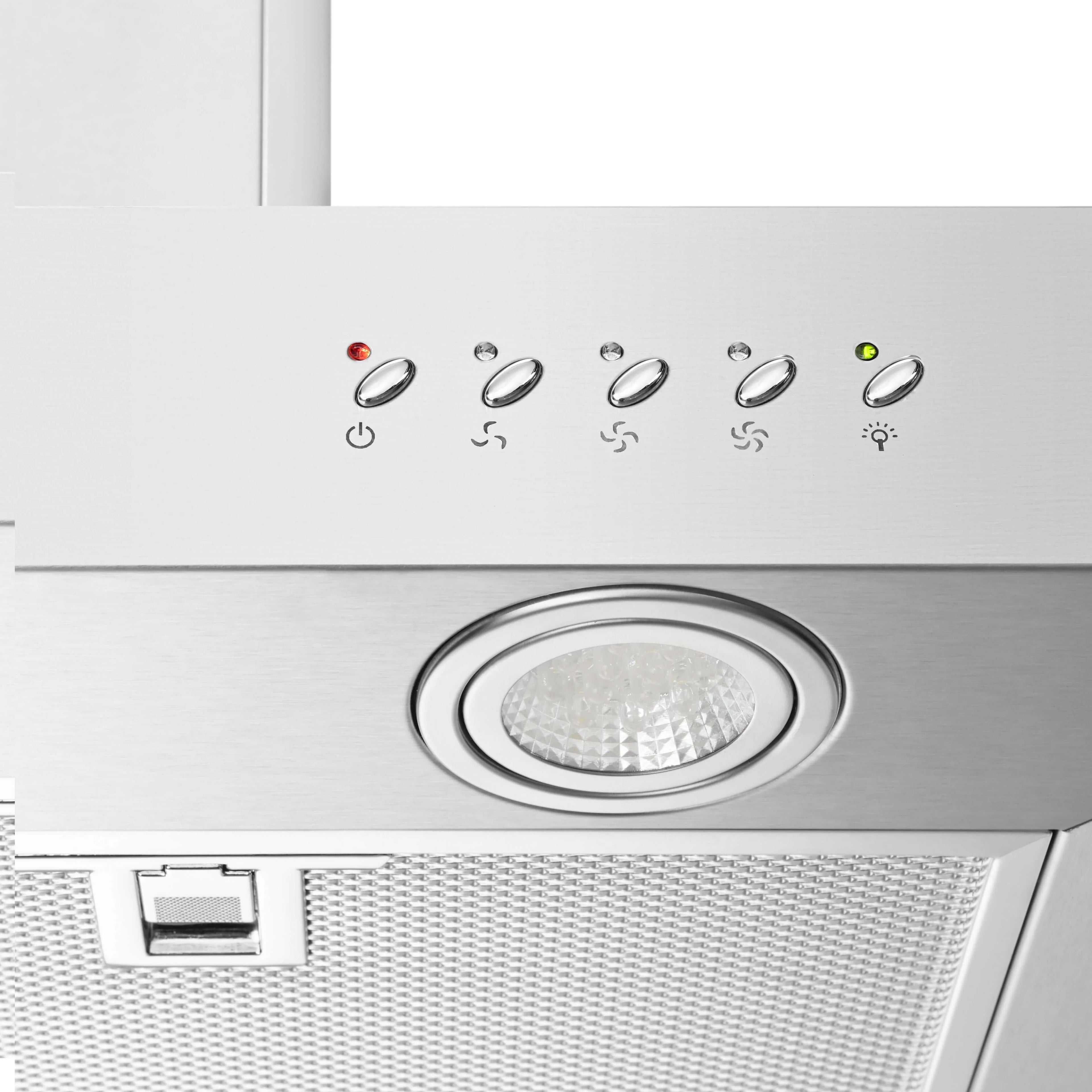 Island Mount Kitchen Range Hood 30" 760 CFM Stainless Steel E5110