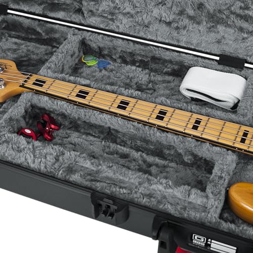 Molded Flight Case for Strat/Tele Style Electric Guitars with TSA Locking Latch U665