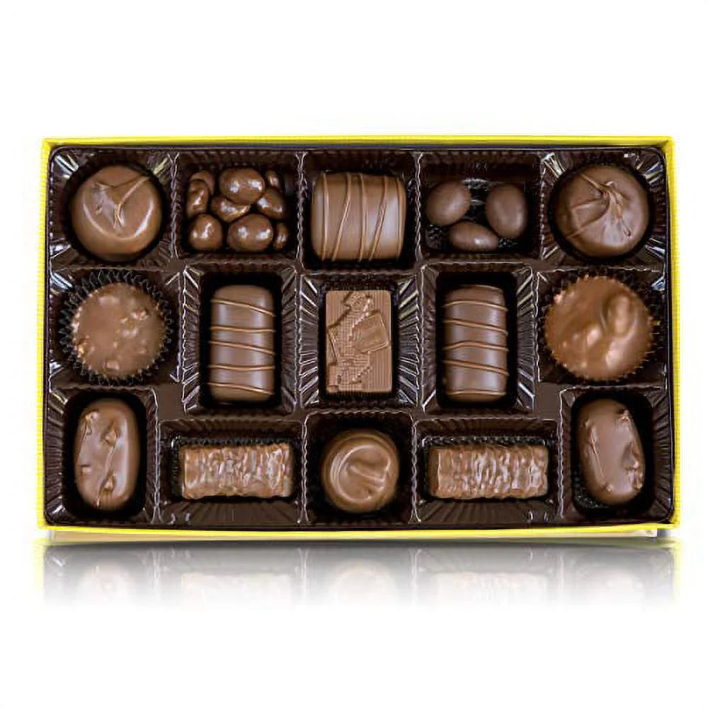 Milk Chocolate Assortment, 12 Ounce Box (Pack of 3) M769